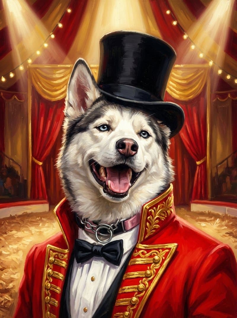 Cirkusdirektör portrait