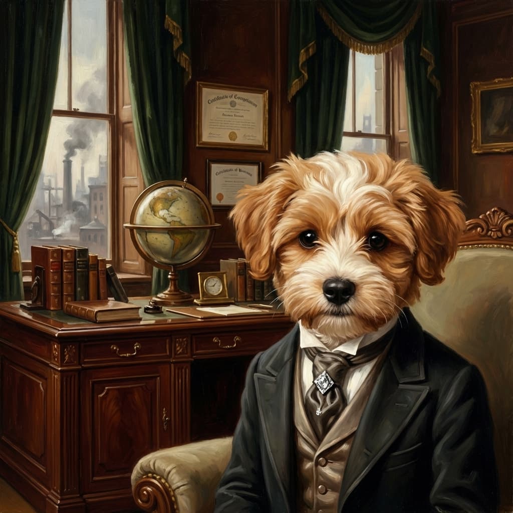 Oil Tycoon portrait style