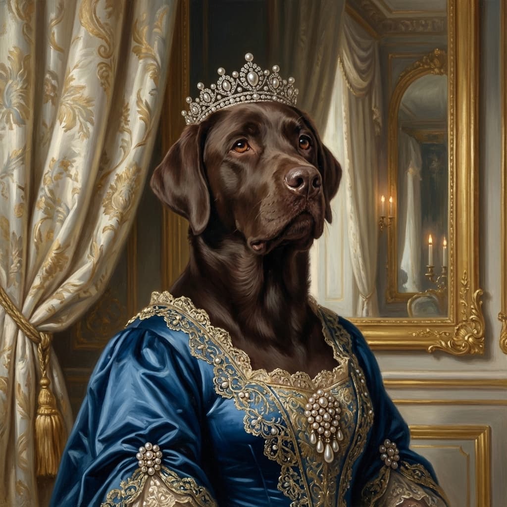 Queen Consort Portrait portrait style